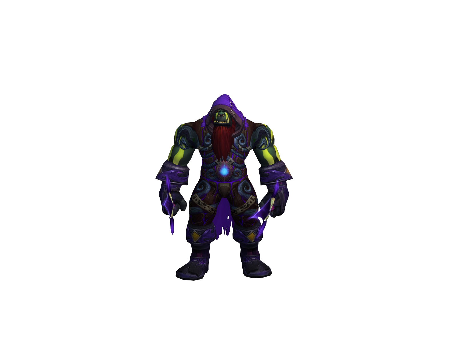 Demonsmoke 3D character render