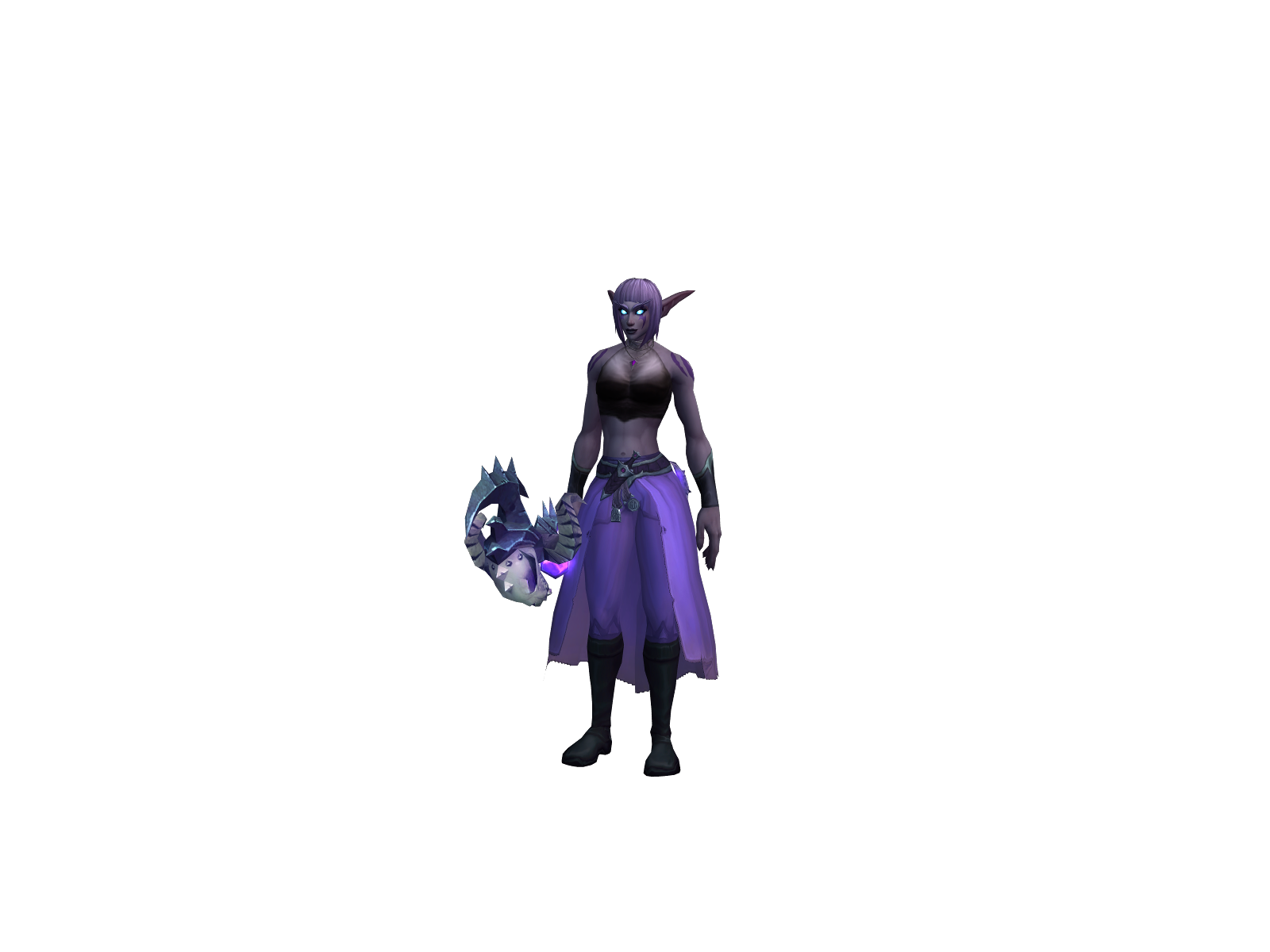 Kharon 3D character render