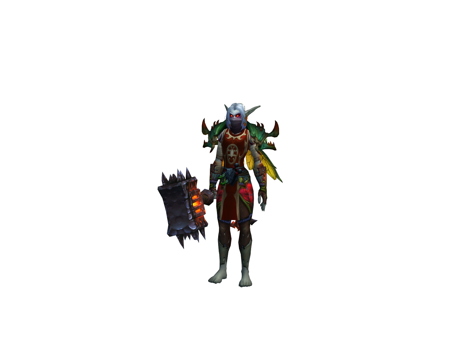 Meowcatrawr 3D character render