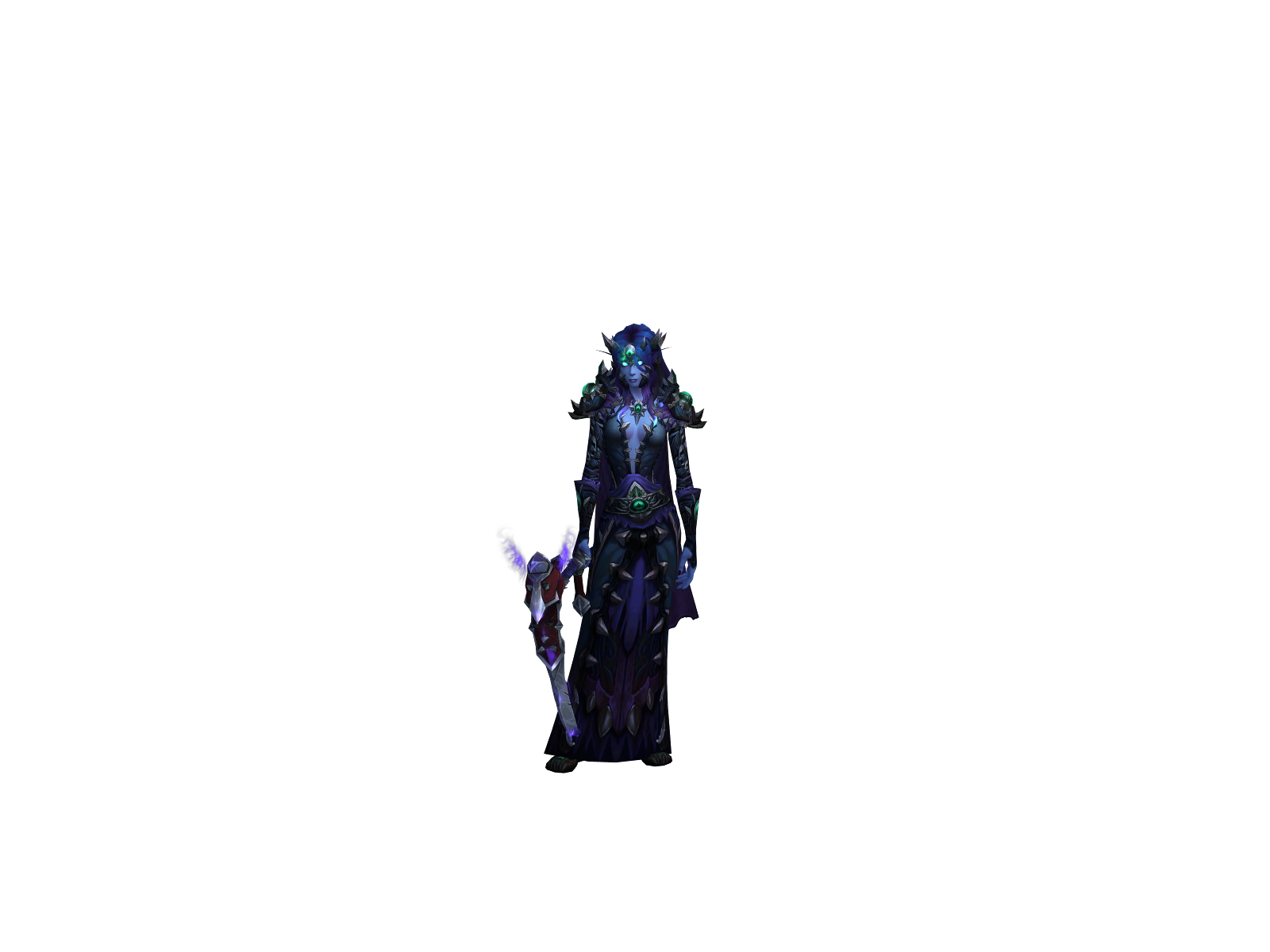 Leere 3D character render