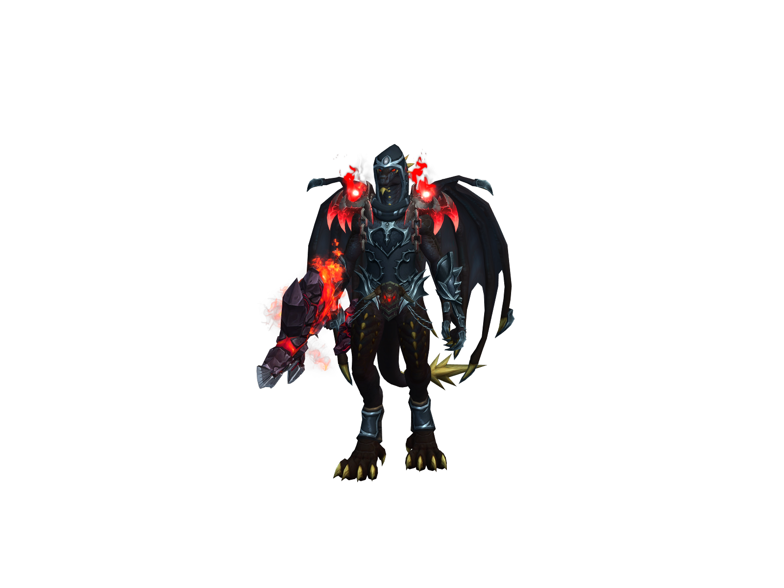 Dracarath 3D character render