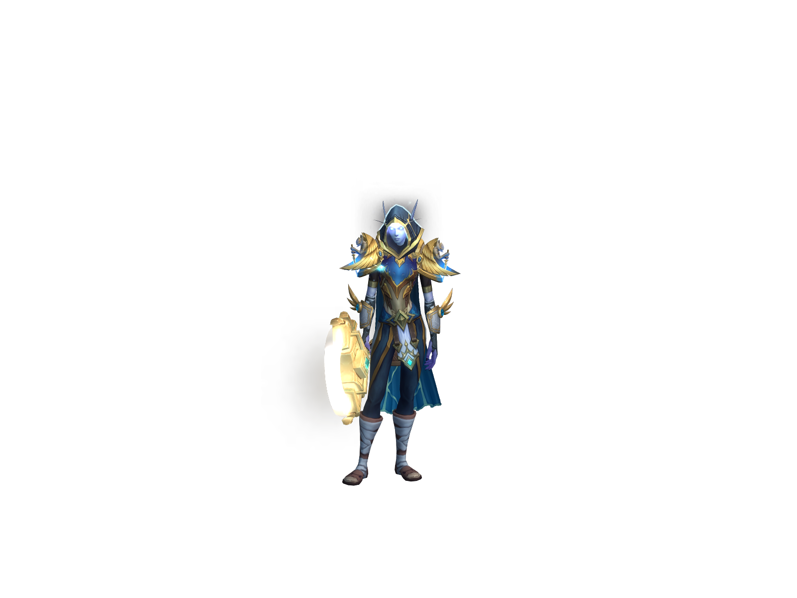 Accio 3D character render