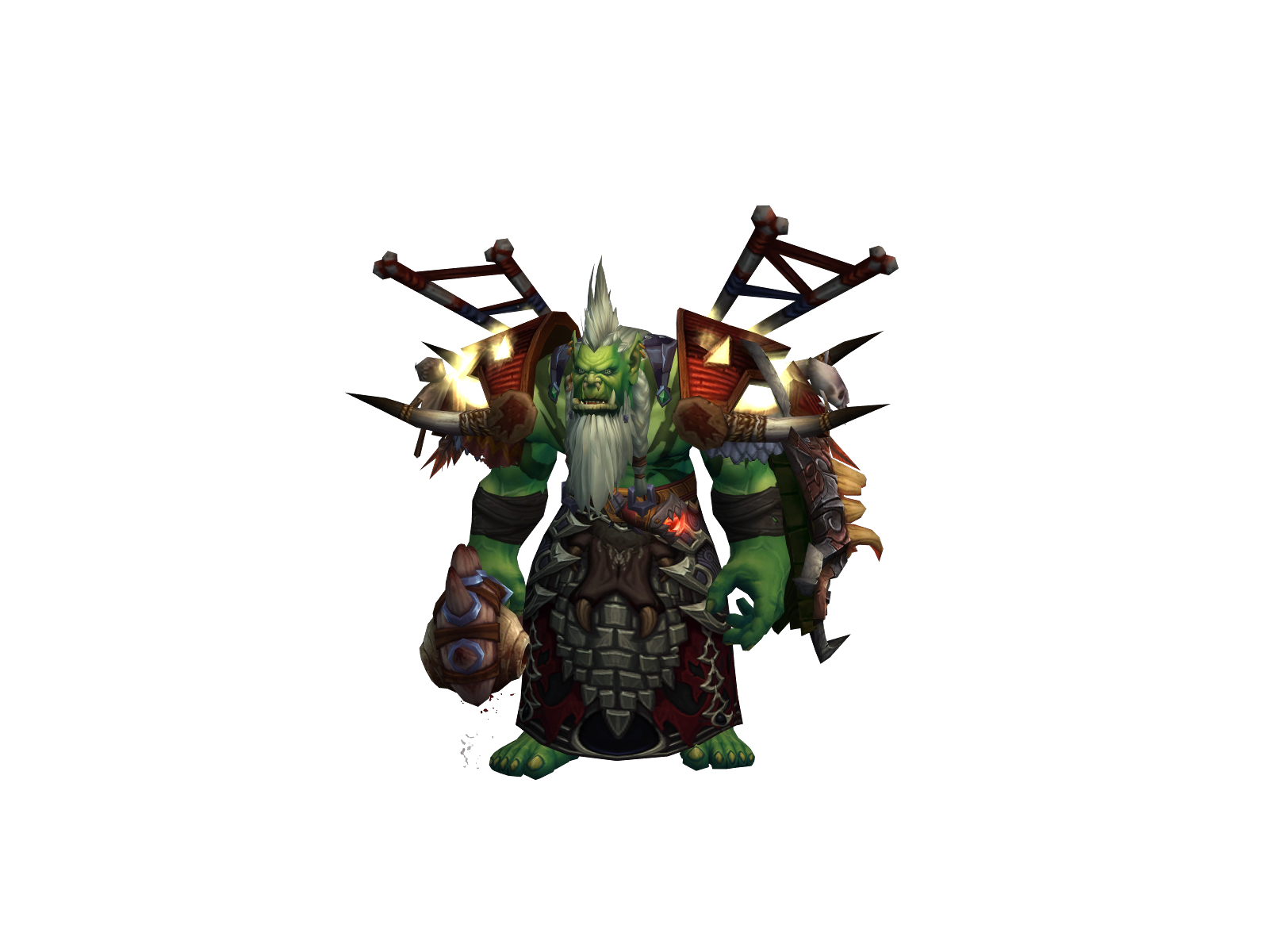 Razork 3D character render