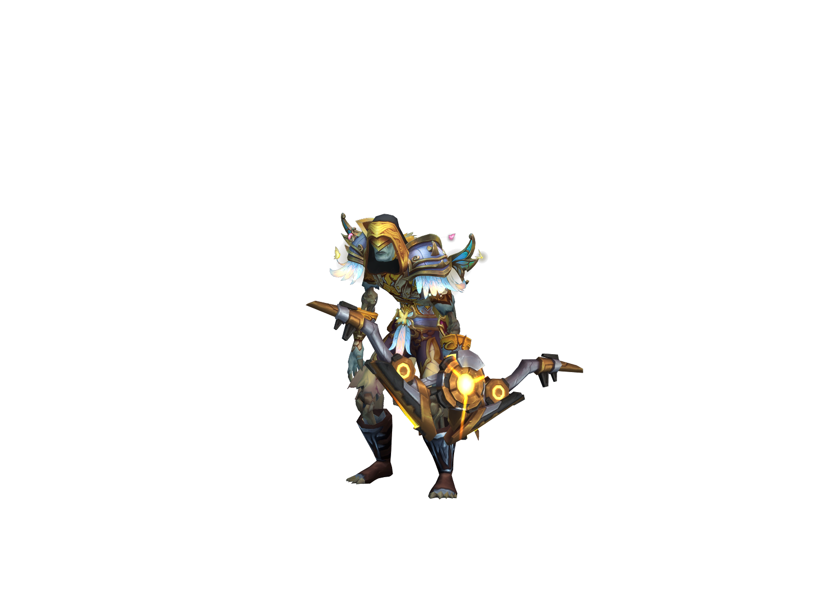 Thunderqt 3D character render