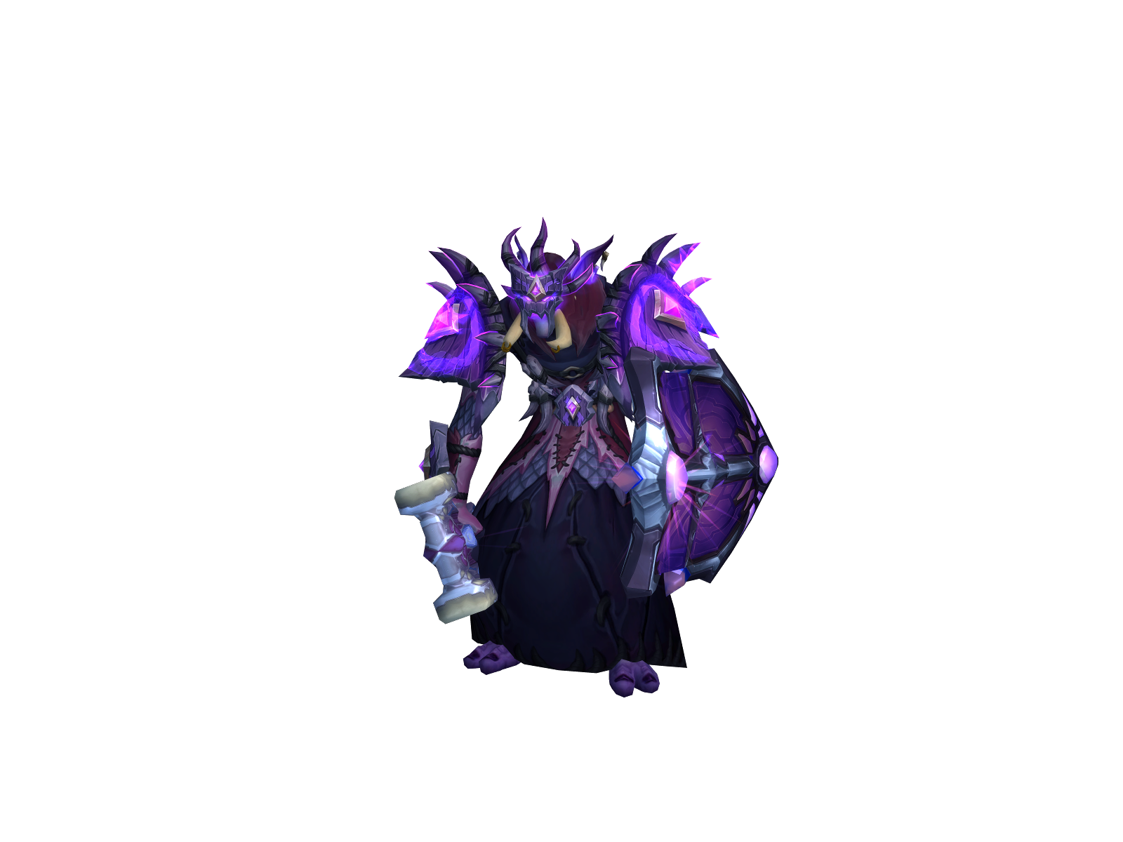 Tuskntotemz 3D character render