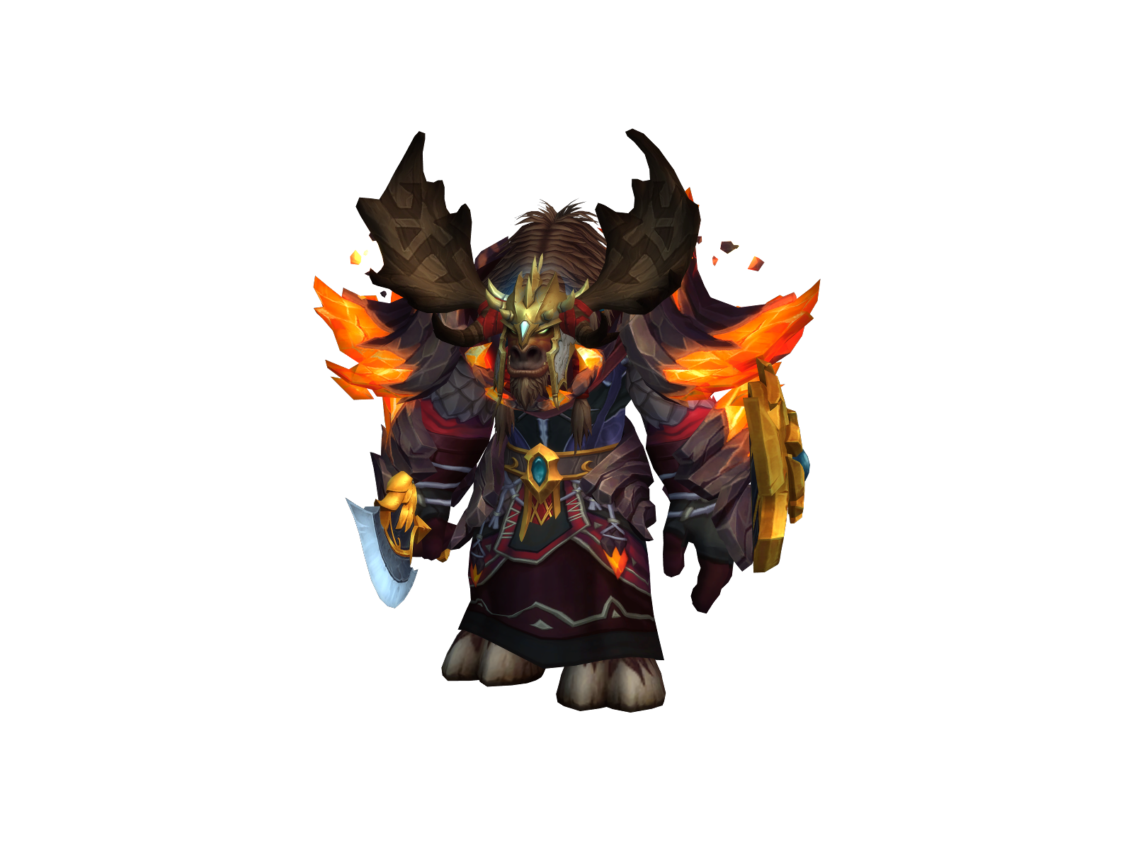 Swampmonster 3D character render