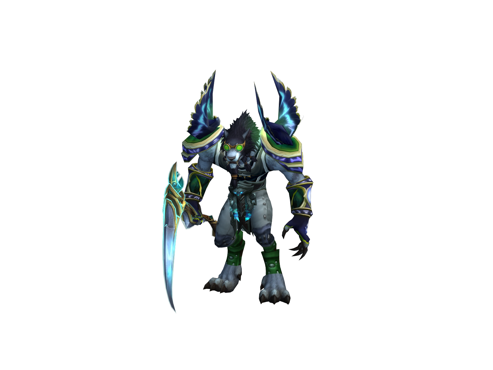 Nightdragon 3D character render