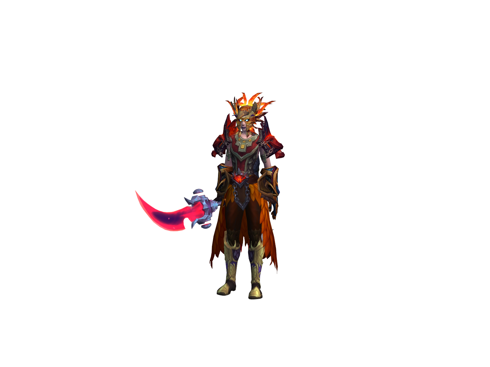 Therana 3D character render