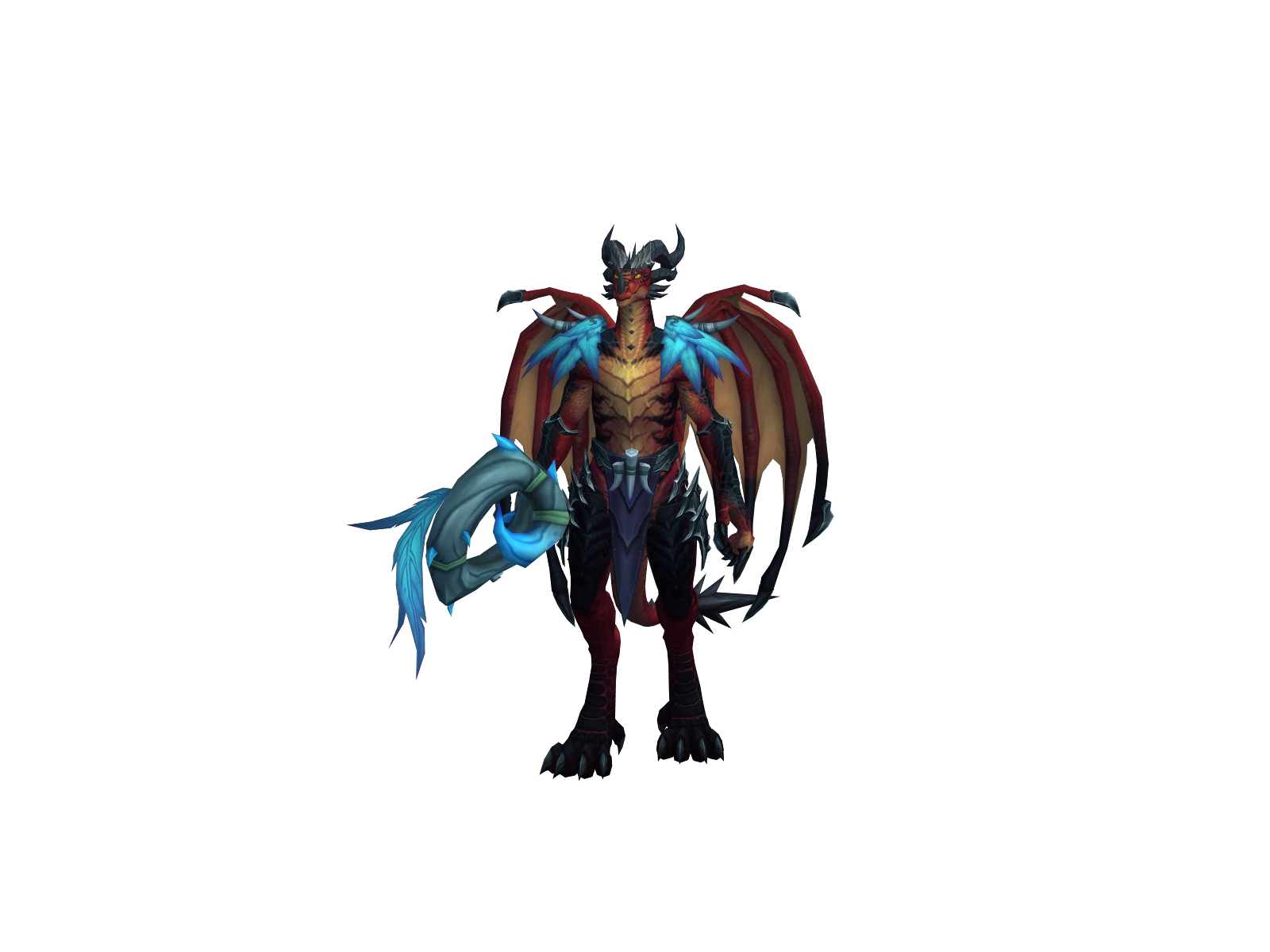 Netren 3D character render