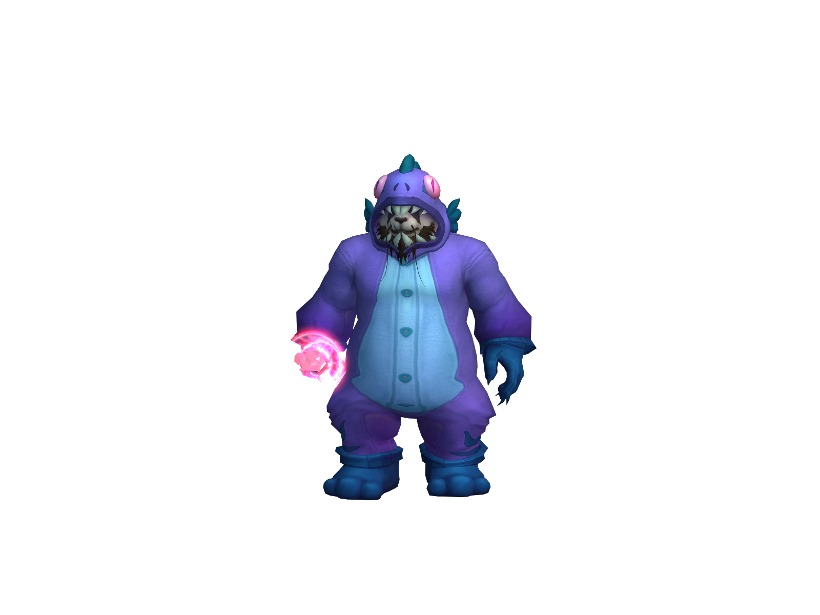 Hundredeyes 3D character render