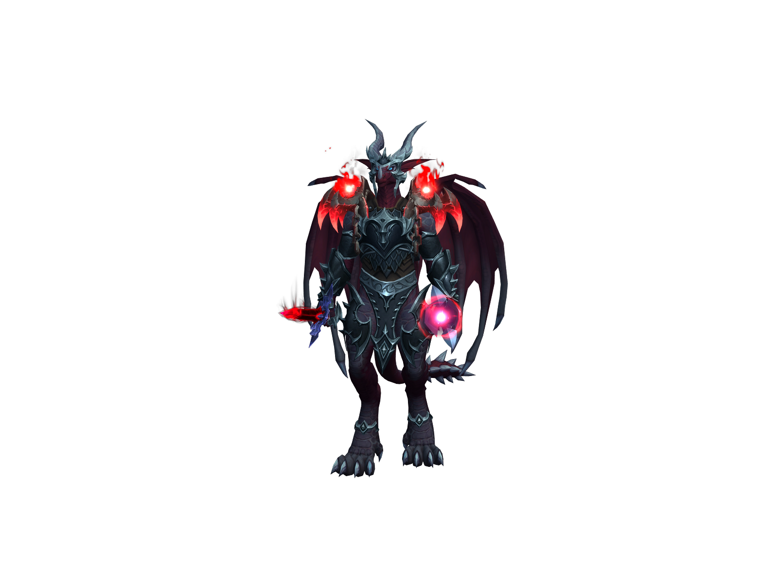 Oniscale 3D character render