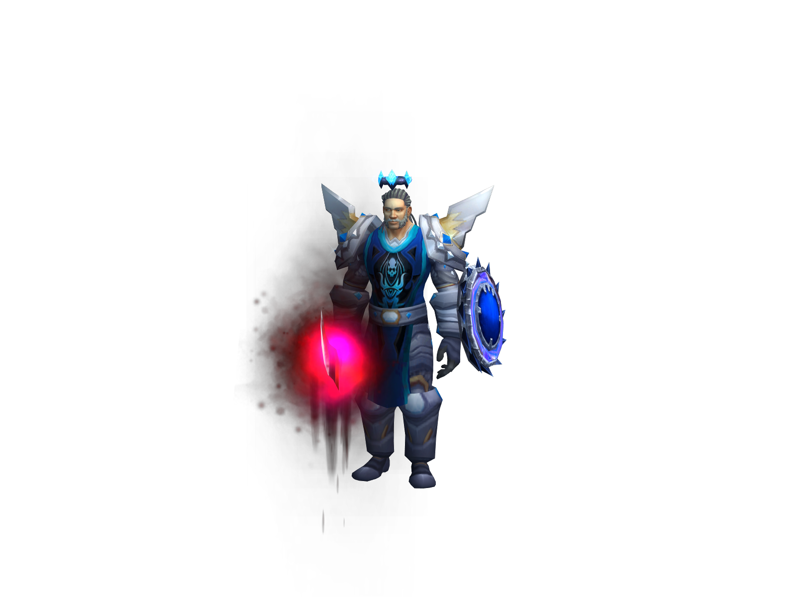 Pawadox 3D character render