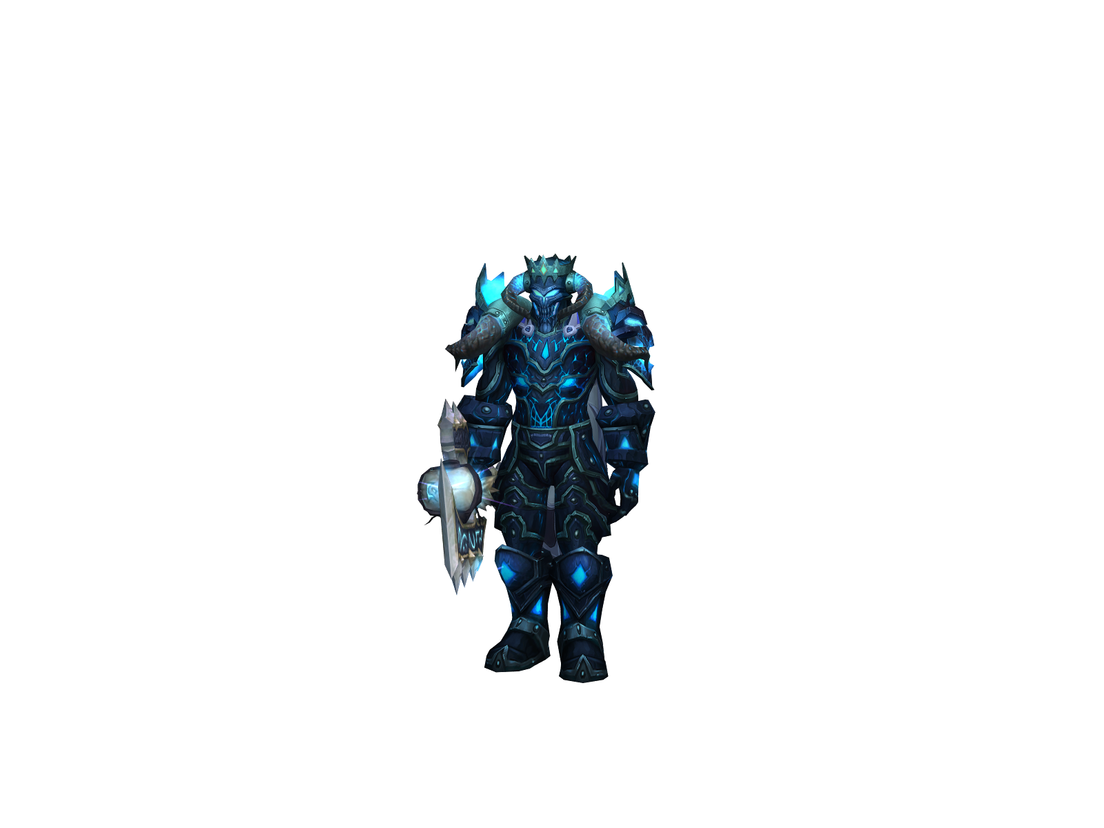 Burr 3D character render