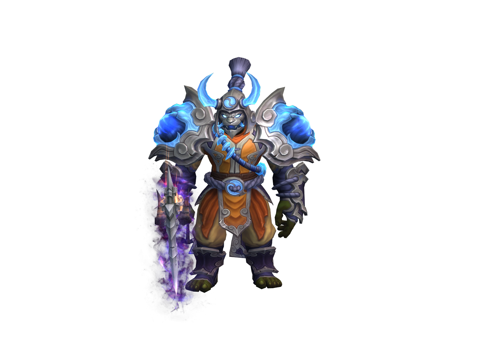 Orn 3D character render