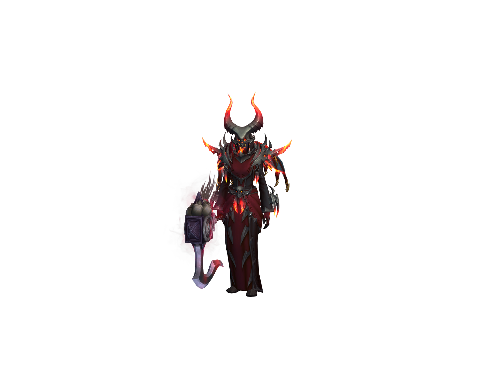 Kursewalker 3D character render