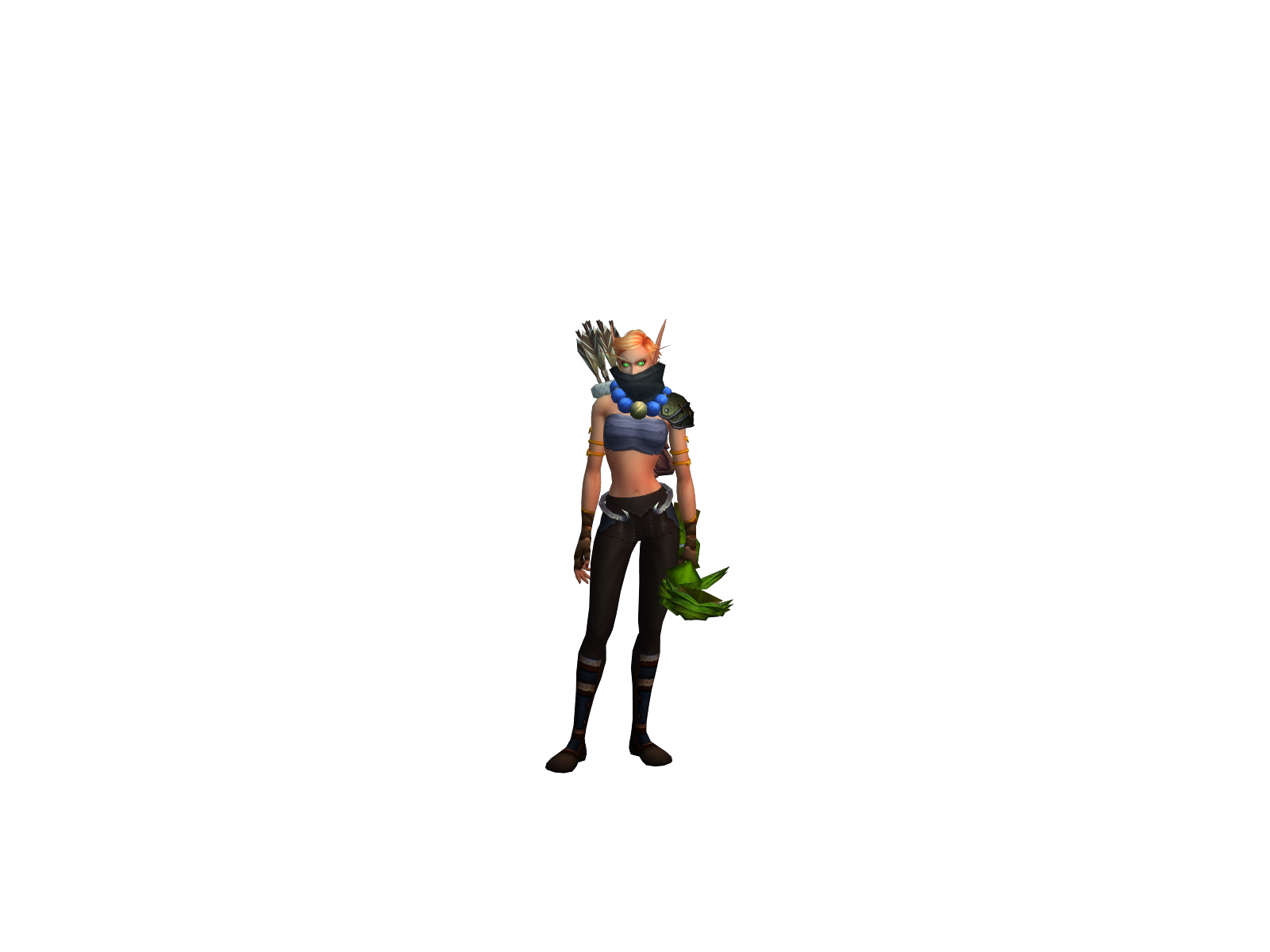 Ravissant 3D character render