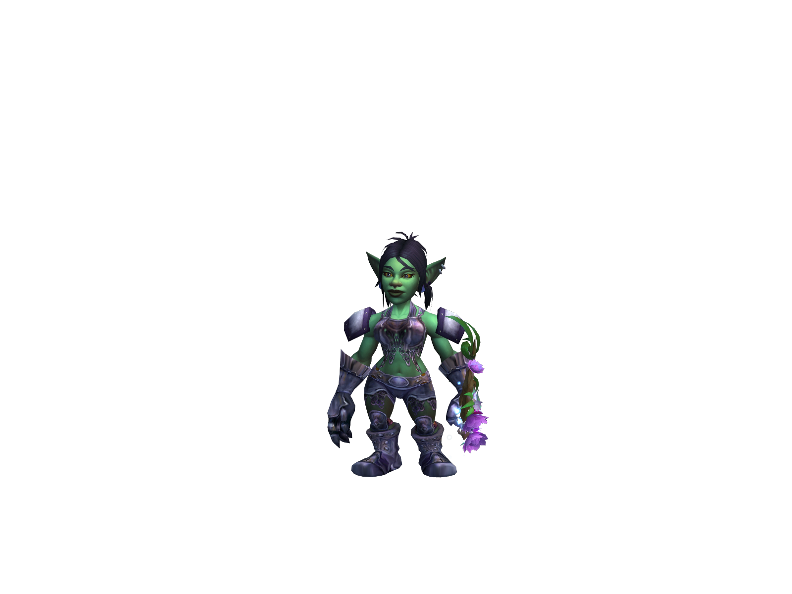 Purplêlotus 3D character render