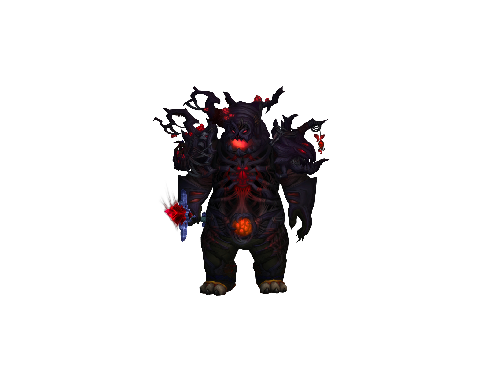 Pandawann 3D character render