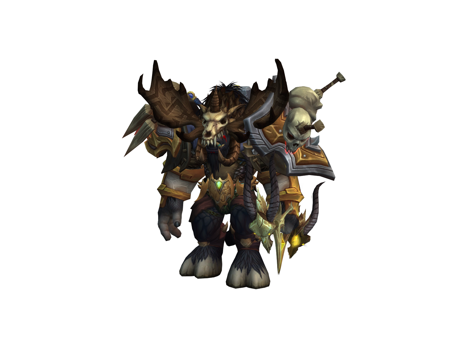Bloodreign 3D character render