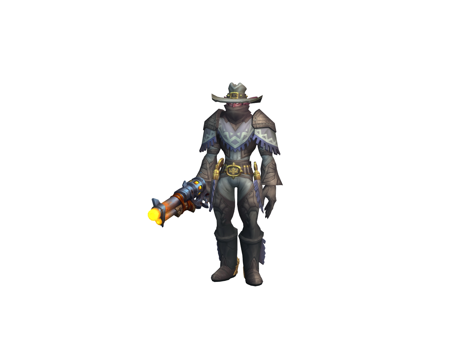 Caindele 3D character render