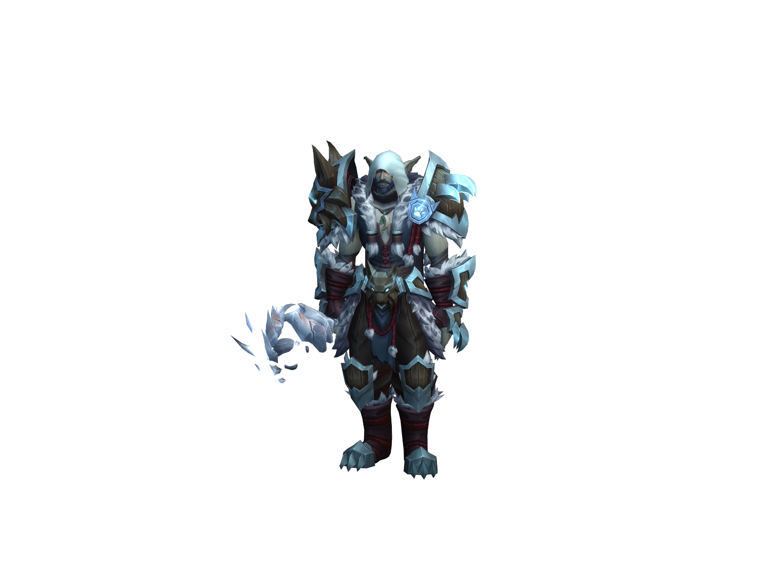 Canine 3D character render
