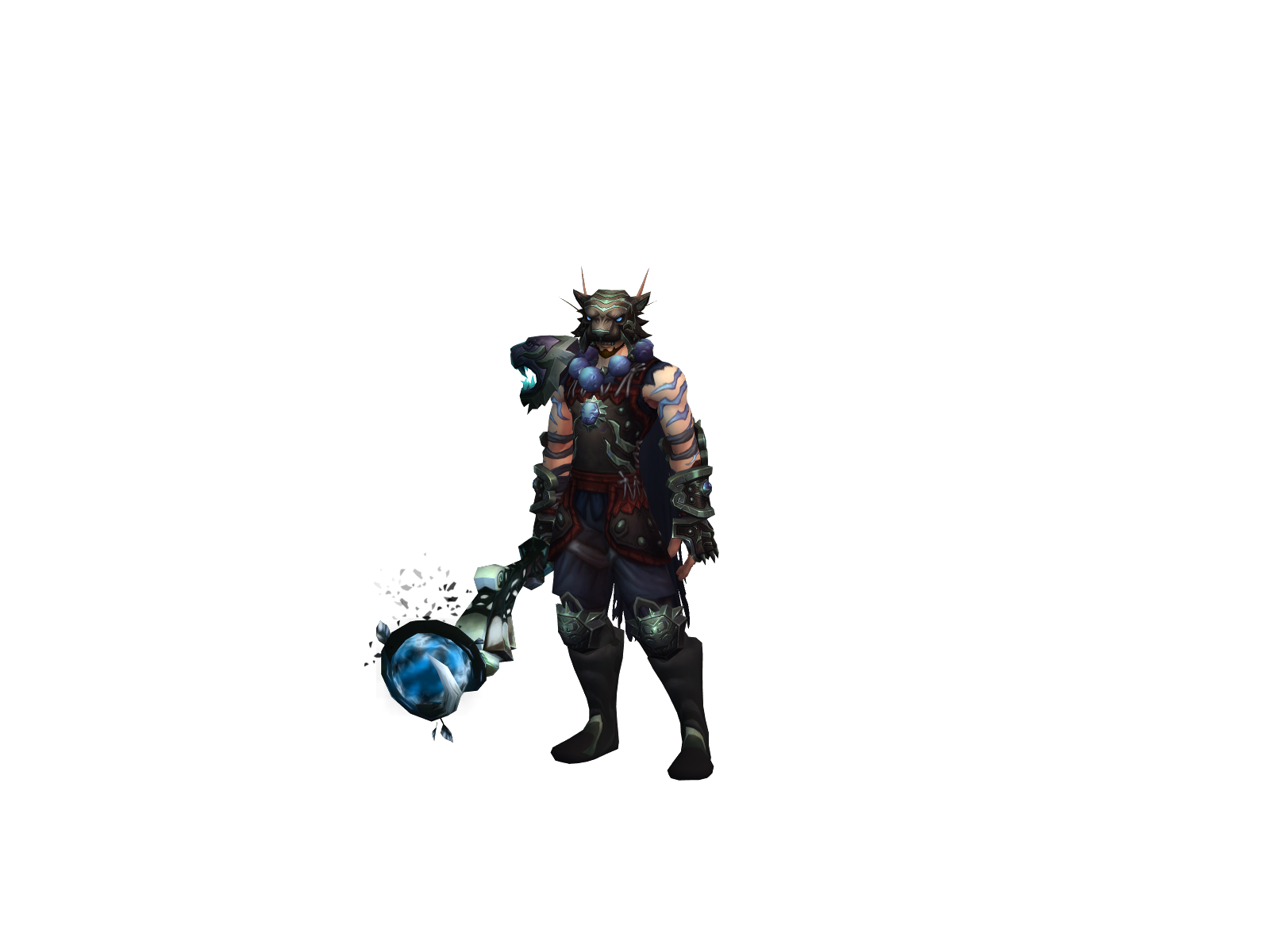 Thaleris 3D character render
