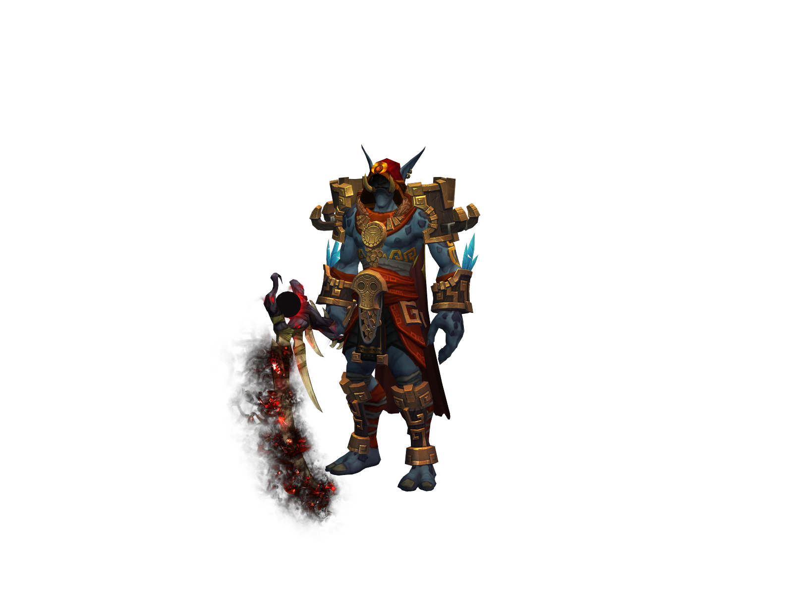 Corrgan 3D character render