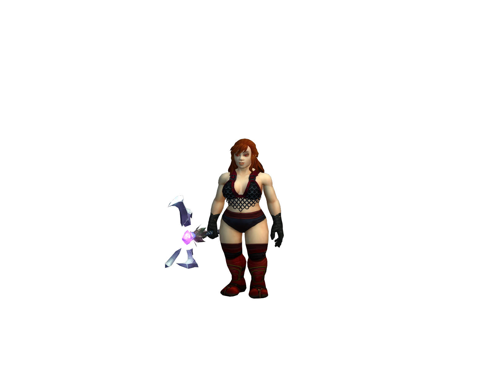 Thinloc 3D character render