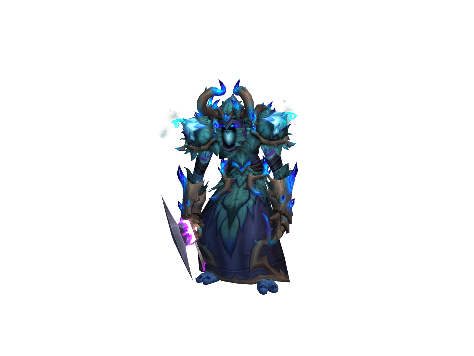 Bleueyedevil 3D character render