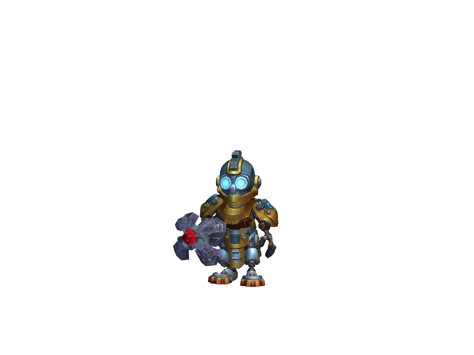 Robomage 3D character render