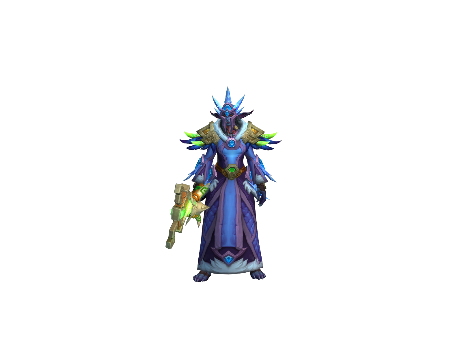 Phoenixsoul 3D character render