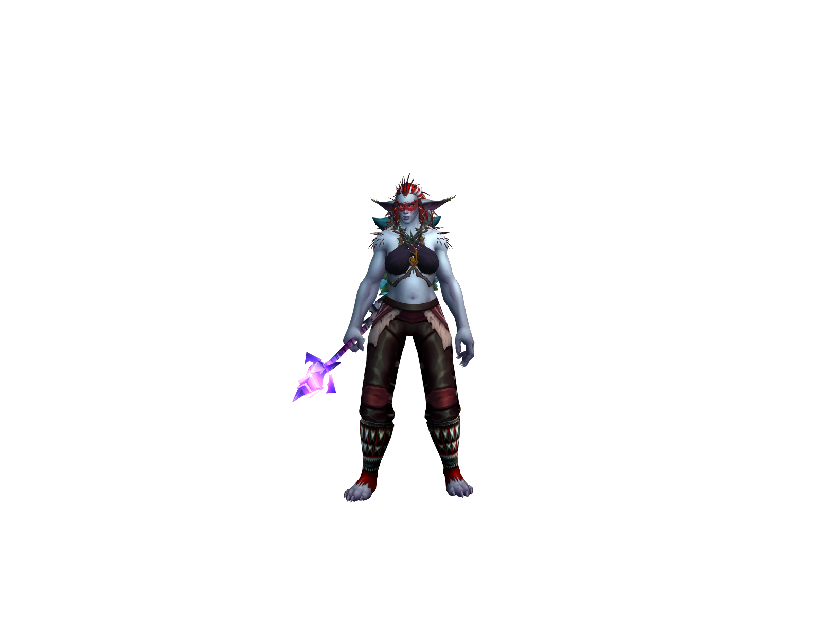 Thornyxis 3D character render