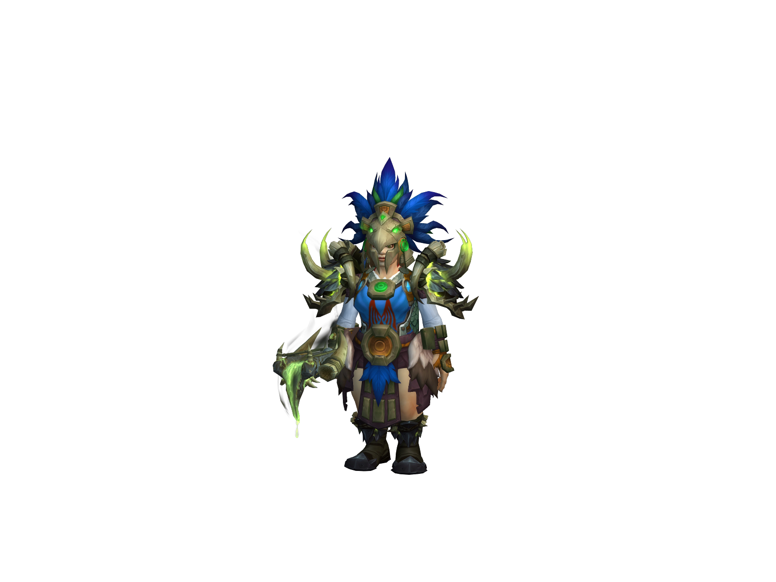 Hunterkitty 3D character render