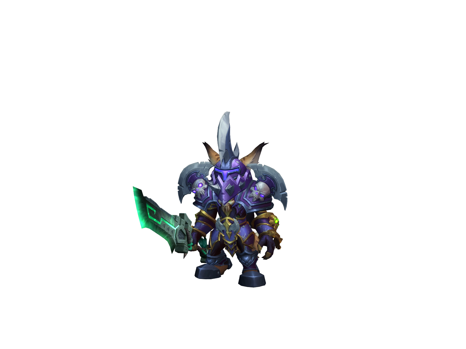 Burito 3D character render