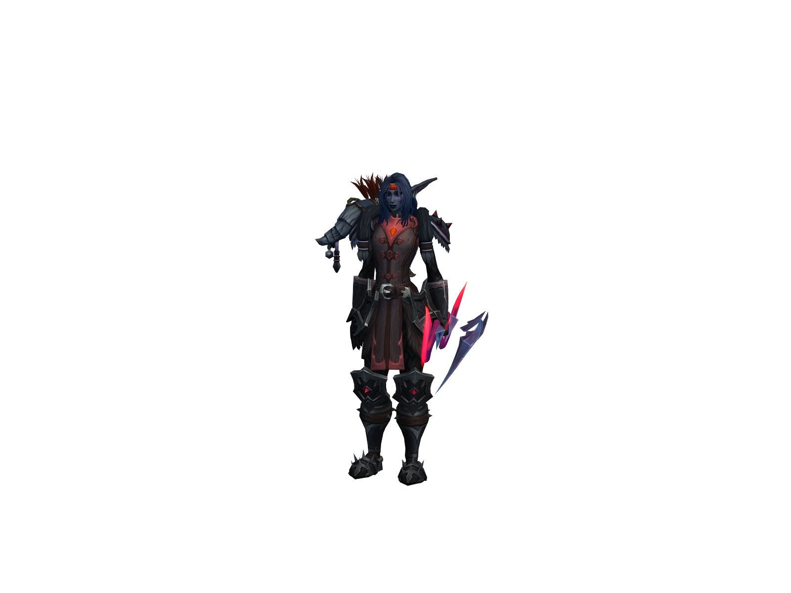 Apparition 3D character render