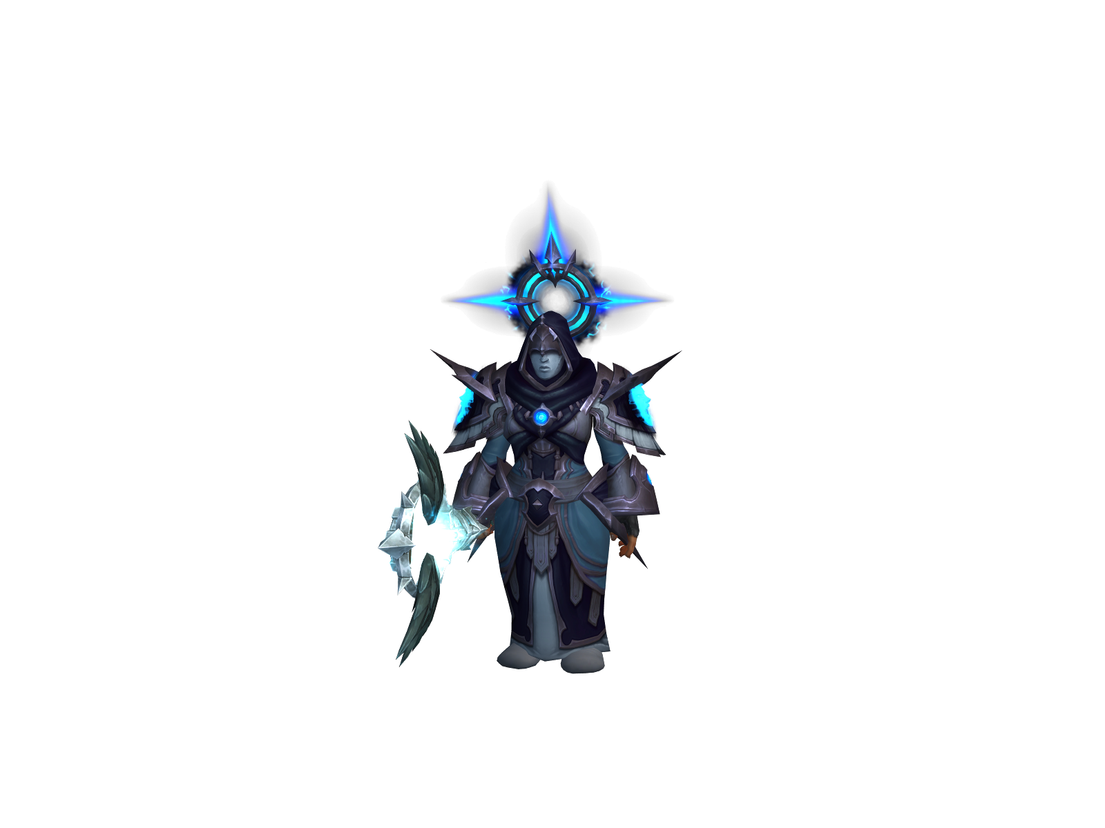Beckon 3D character render
