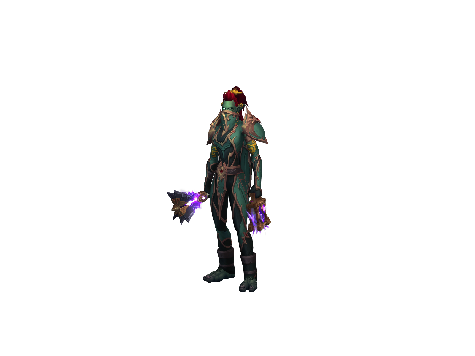 Postmaster 3D character render