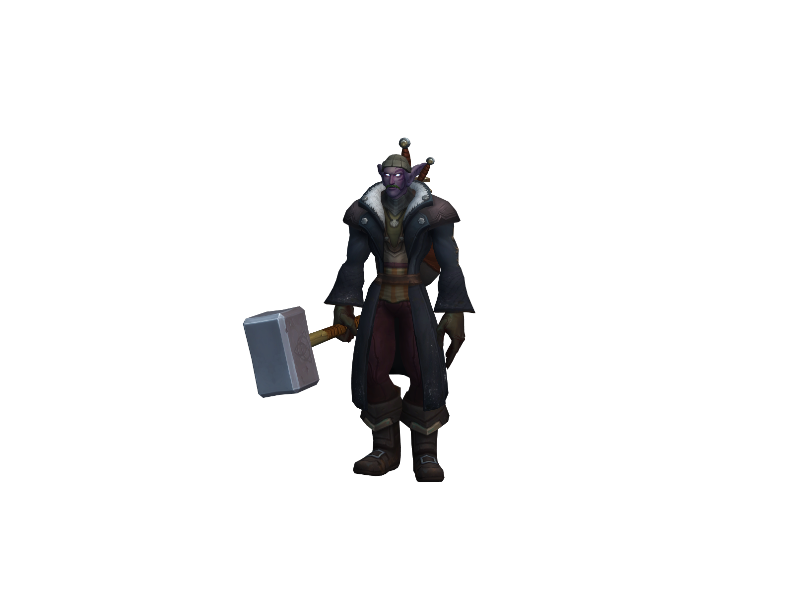 Saltstone 3D character render