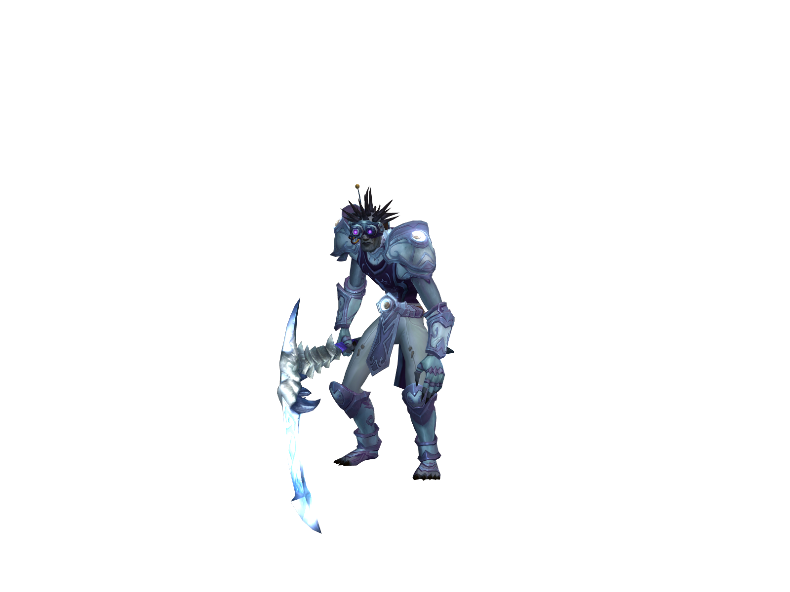 Scrim 3D character render
