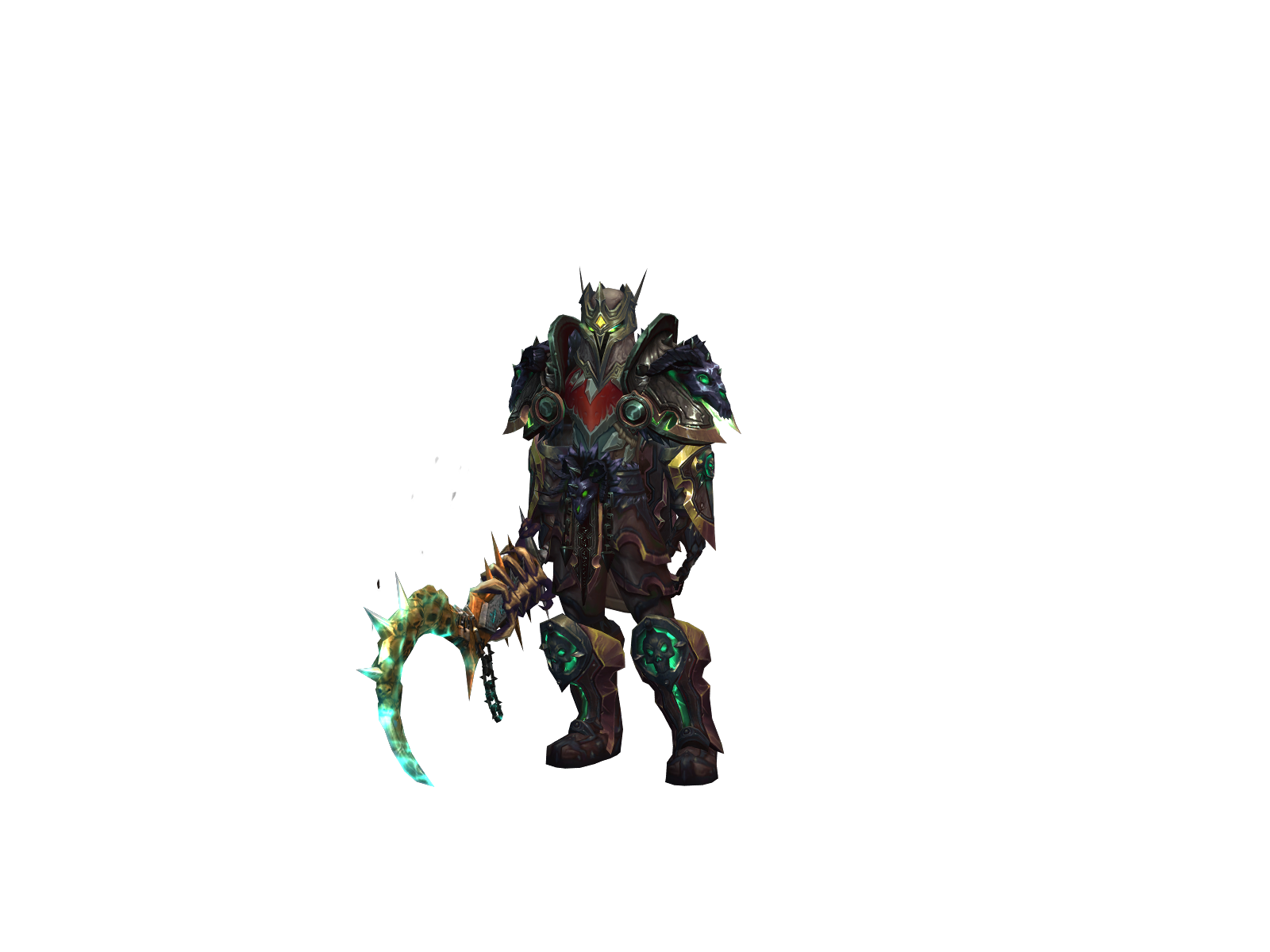 Leagion 3D character render