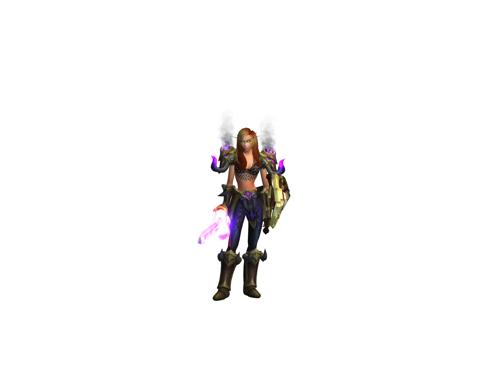 Tanthe 3D character render