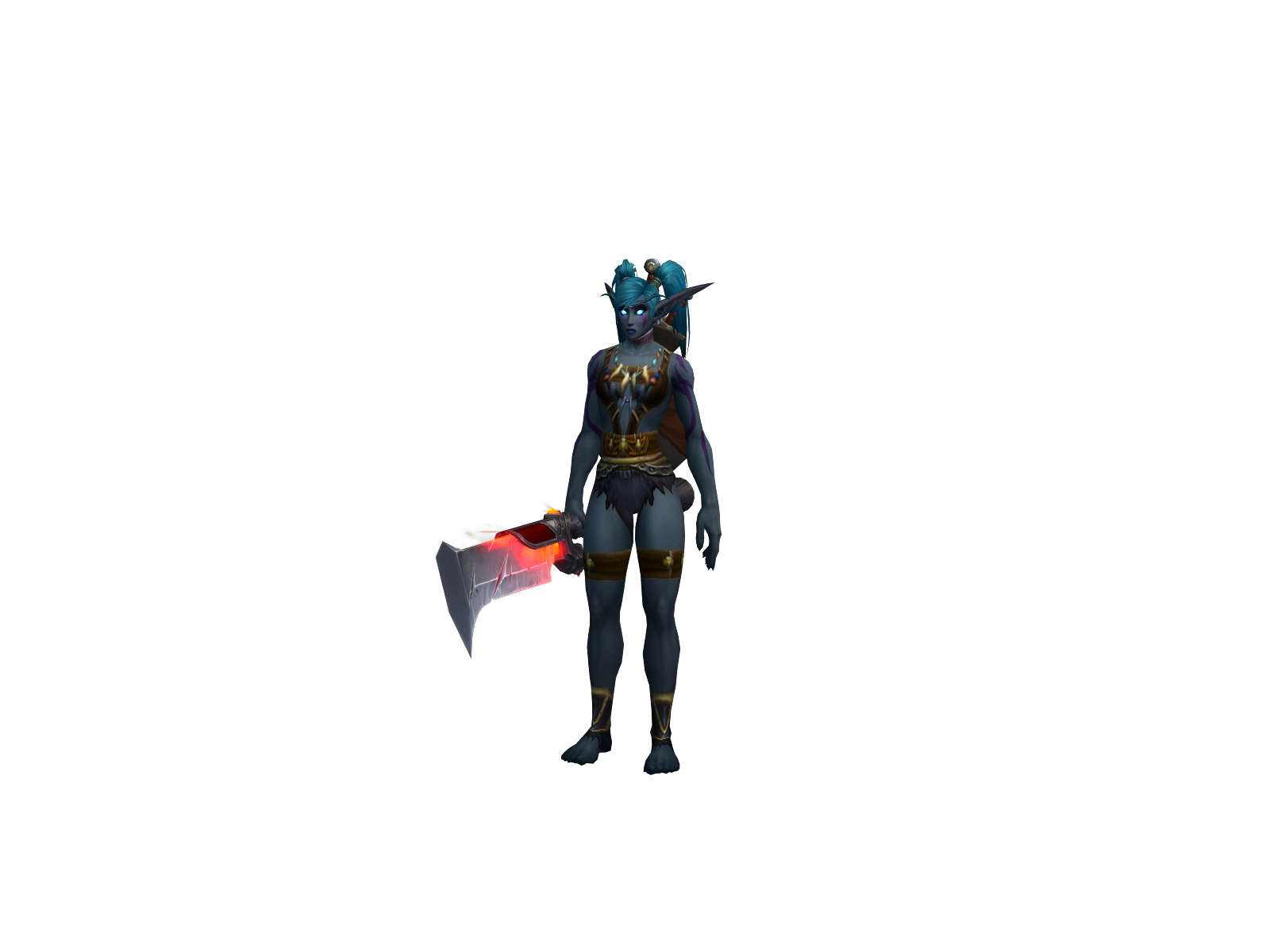 Mythion 3D character render