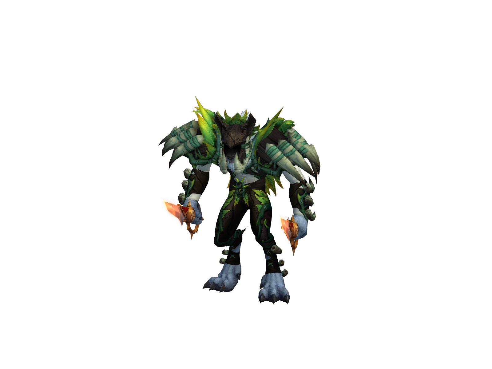 Smilodon 3D character render