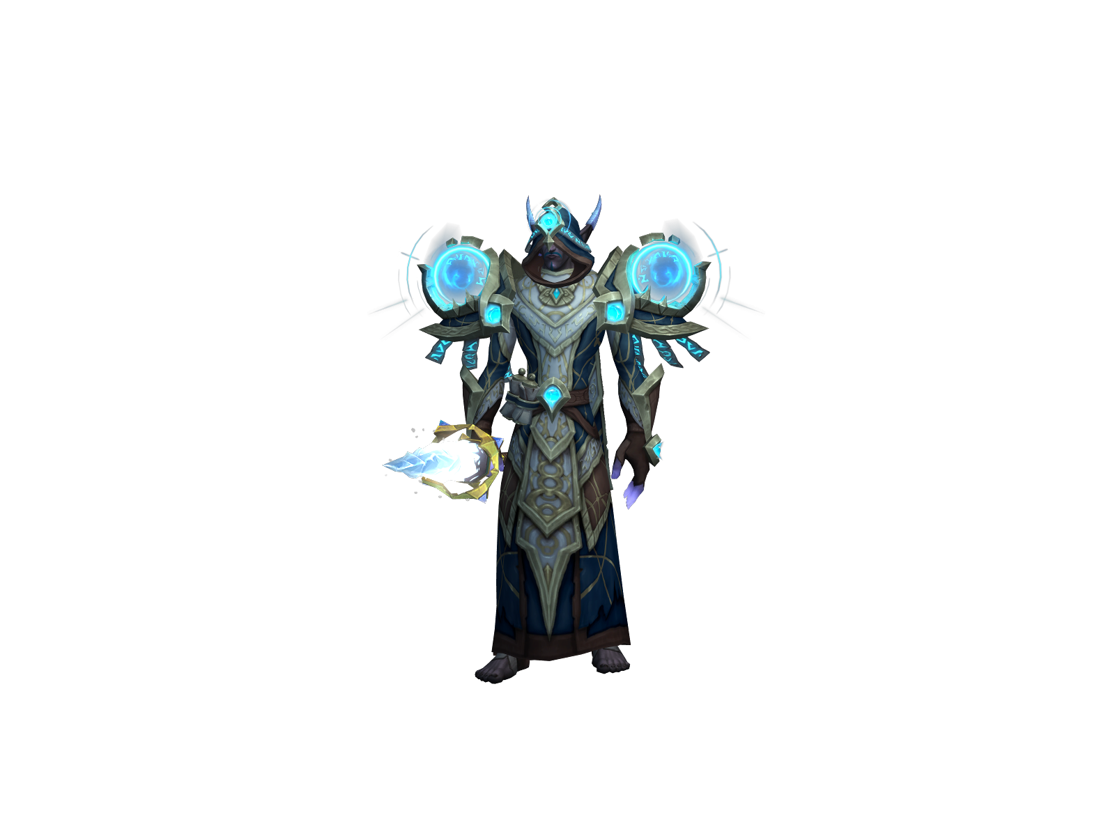 Haku 3D character render
