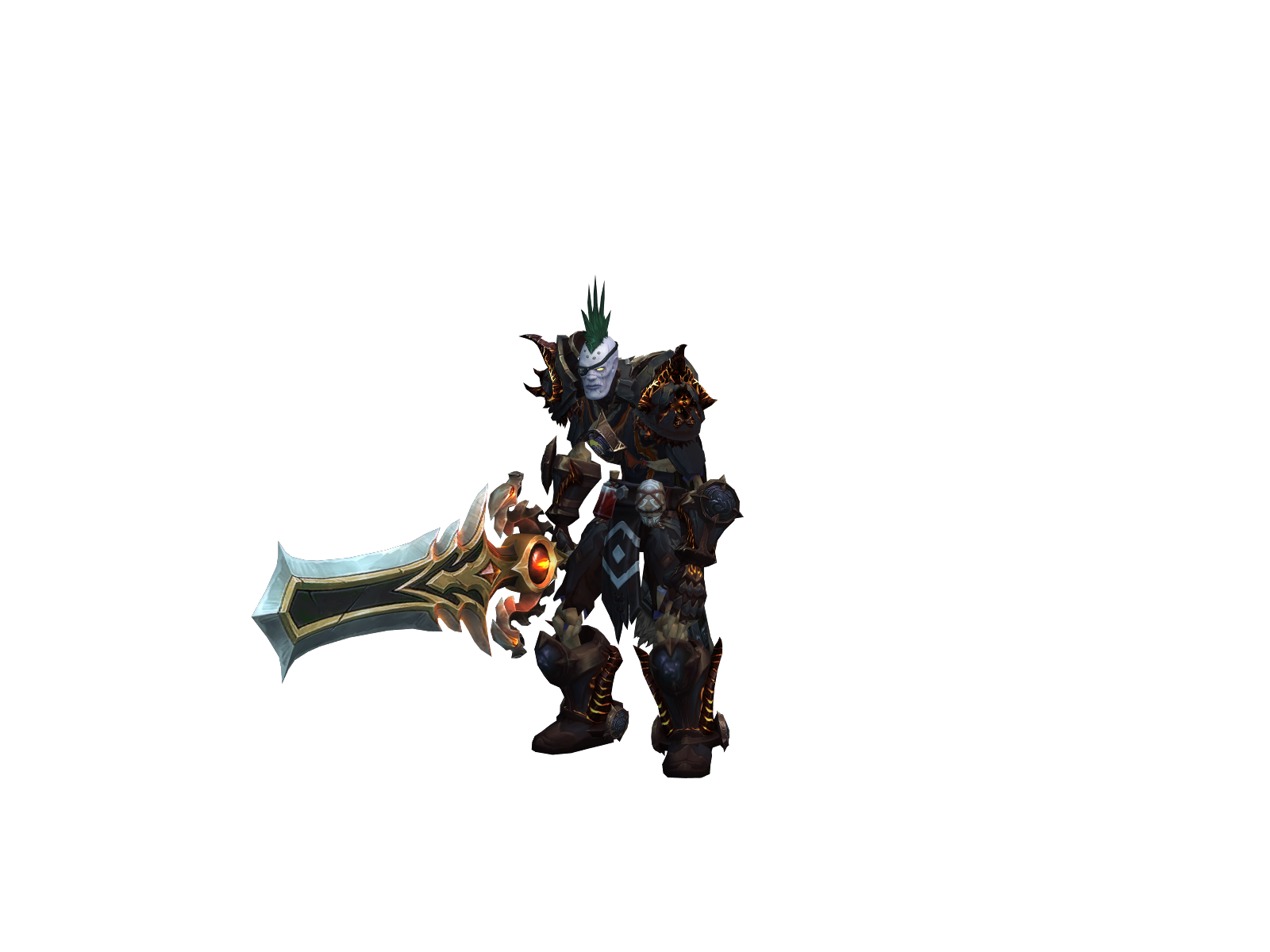 Moregaan 3D character render