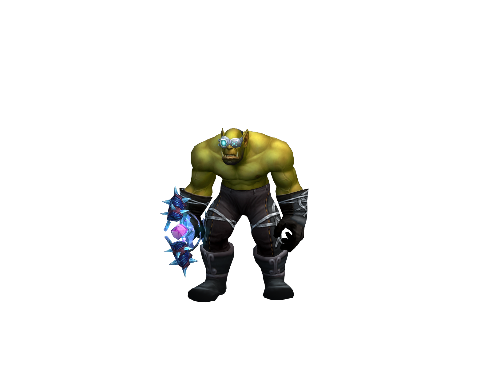 Coil 3D character render