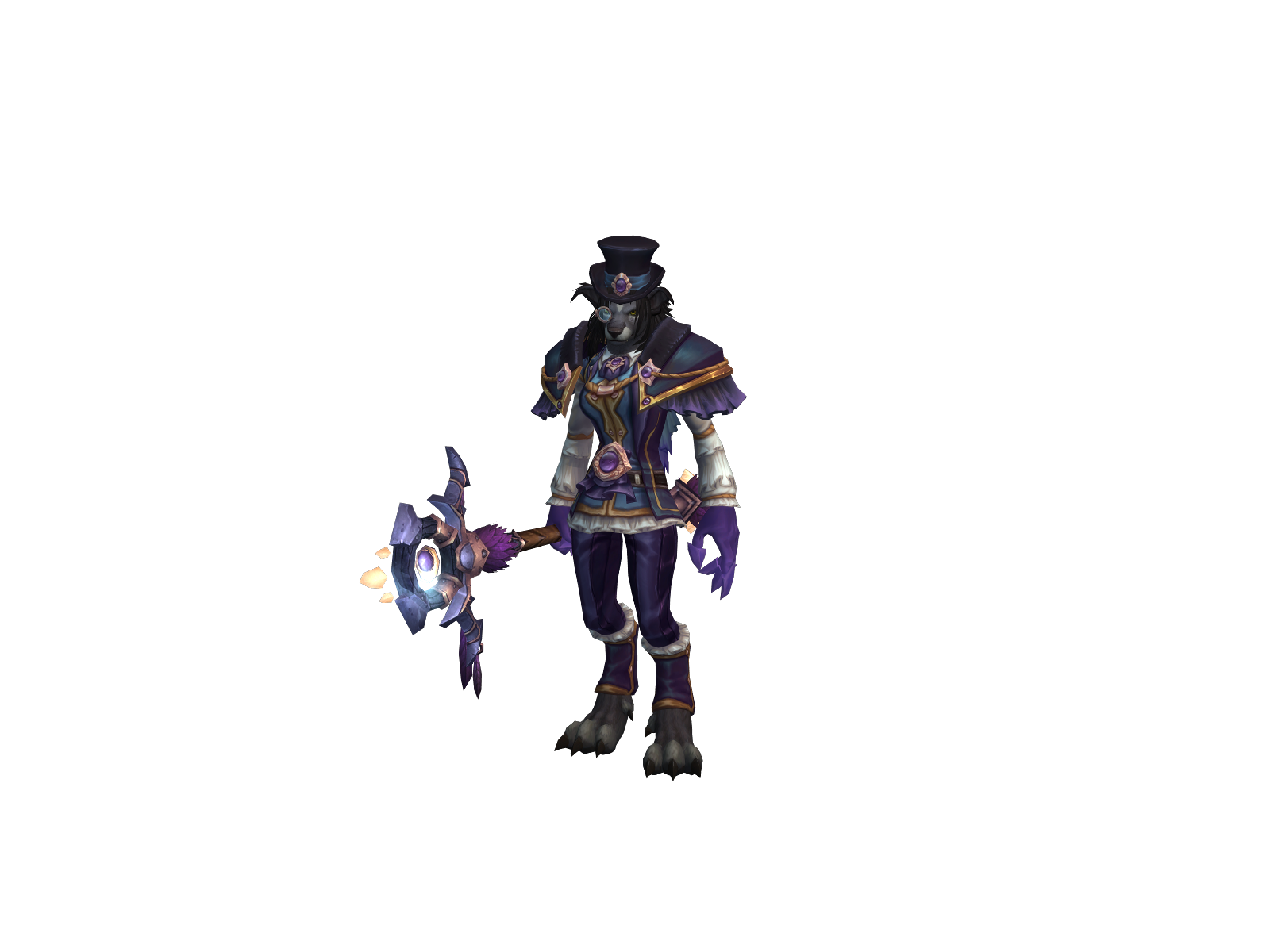 Brônwyn 3D character render
