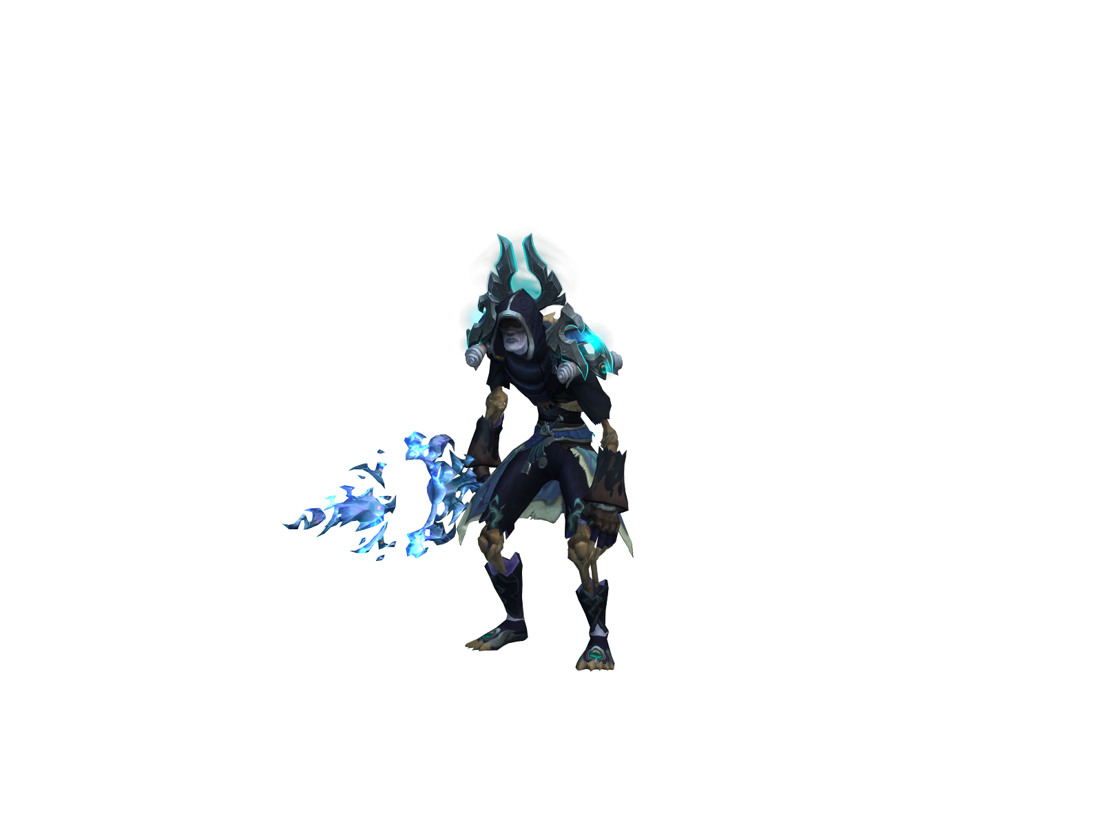 Slim 3D character render