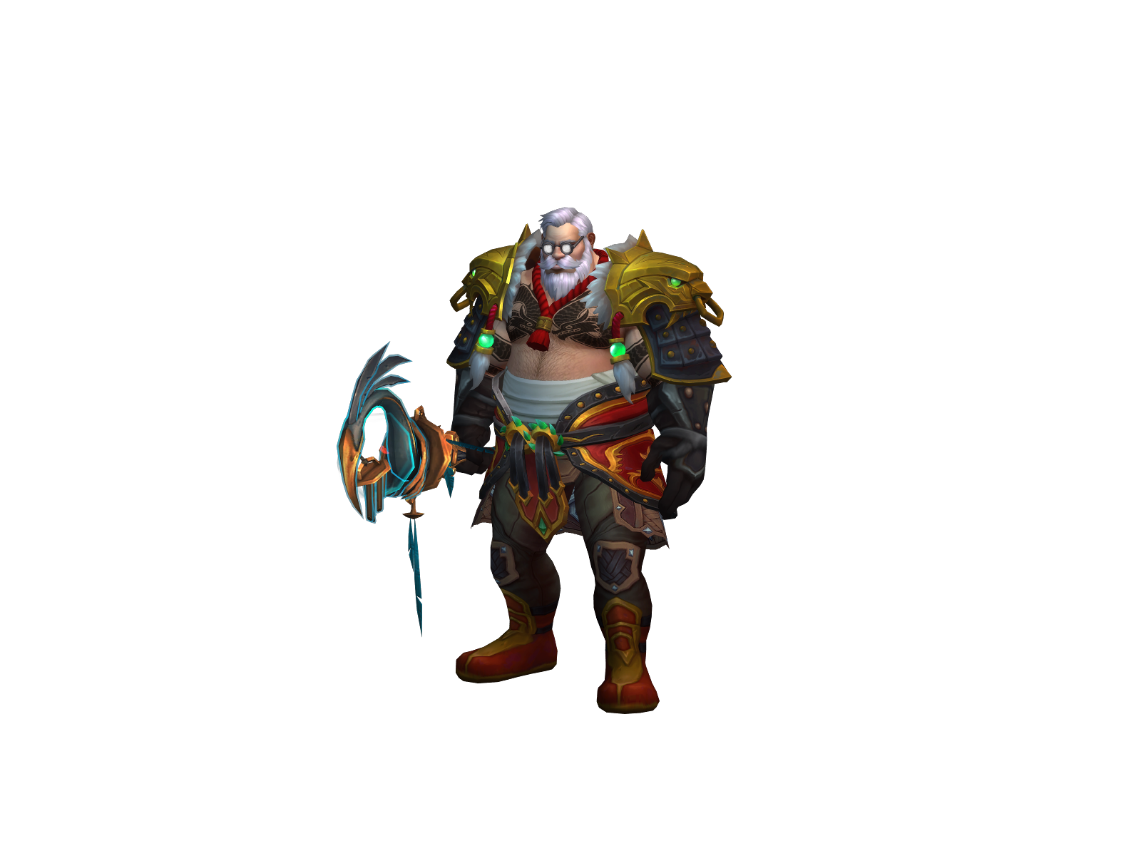 Cubfu 3D character render