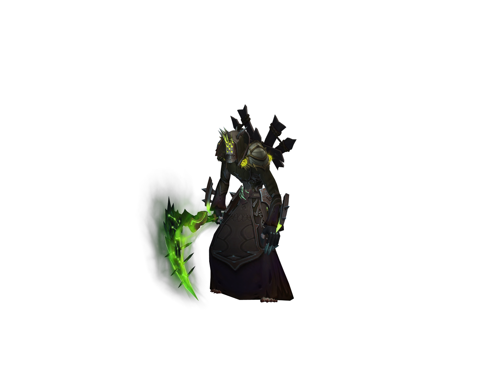 Soulgrin 3D character render